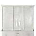 Farmhouse Reimagined - Entertainment Hutch - Antique White / Chestnut Tops – Hutches by Liberty Furniture at Furniture Wholesale Plus , Nashville furniture store