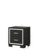 Gennro - Nightstand - Black – Accent Nightstands by Crown Mark at Furniture Wholesale Plus , Nashville furniture store