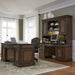 Amelia - 5 Piece Home Office Jr Executive Set - Antique Toffee – 5 Piece Home Office Sets by Liberty Furniture at Furniture Wholesale Plus , Nashville furniture store