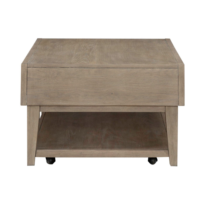 Brentwood - Cocktail Table - Sandstone – Cocktail Tables by Liberty Furniture at Furniture Wholesale Plus , Nashville furniture store
