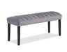 Pascal - Bench - Gray – Dining Benches by Crown Mark at Furniture Wholesale Plus , Nashville furniture store