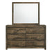 Bailey - 6-Drawer Dresser – Dressers by Elements International at Furniture Wholesale Plus , Nashville furniture store