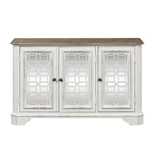 Magnolia Manor - Hall Console - Antique White – TV Stands by Liberty Furniture at Furniture Wholesale Plus , Nashville furniture store