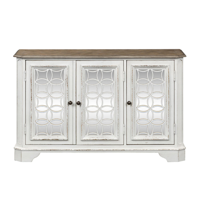 Magnolia Manor - Hall Console - Antique White – TV Stands by Liberty Furniture at Furniture Wholesale Plus , Nashville furniture store