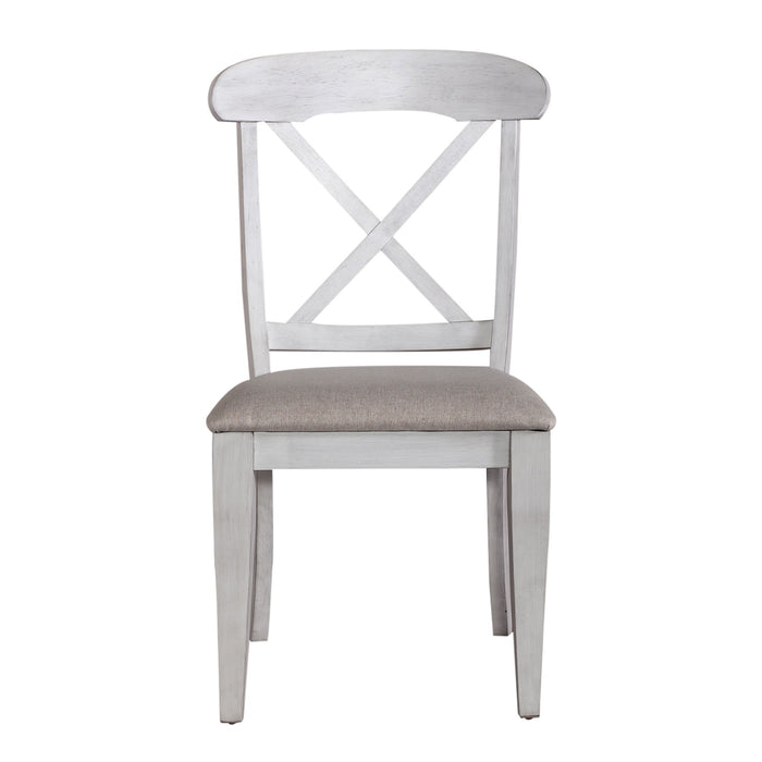 Ocean Isle - Uph X Back Side Chair (RTA) – Side Chairs by Liberty Furniture at Furniture Wholesale Plus , Nashville furniture store