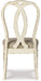 Realyn - Dining UPH Side Chair (Set of 2) - Ribbonback - Chipped White – Chair Sets by Signature Design by Ashley® at Furniture Wholesale Plus , Nashville furniture store