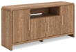 Dovander - Extra Large TV Stand - Brown – TV Stands by Signature Design by Ashley® at Furniture Wholesale Plus , Nashville furniture store