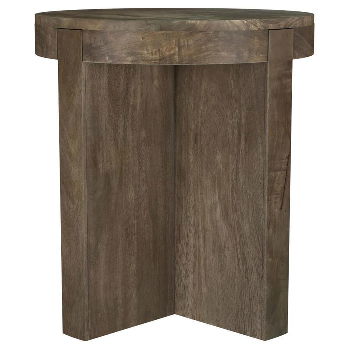 Kinkaid - Round Solid Mango Wood Table – End Tables by Coaster Fine Furniture at Furniture Wholesale Plus , Nashville furniture store