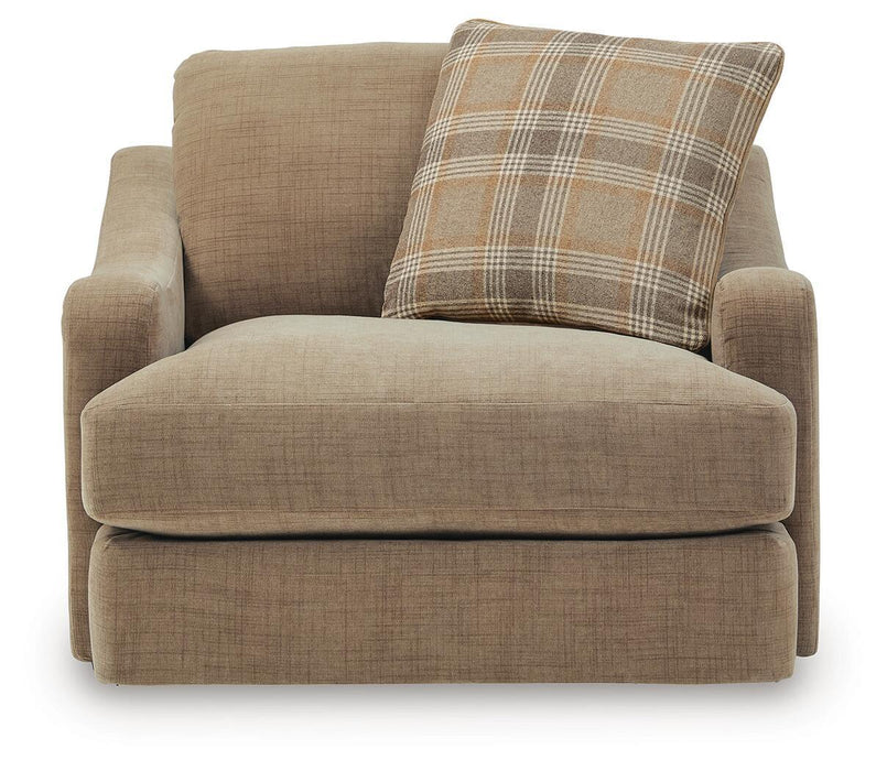 ChloeeAnne - Chair And A Half - Honey – Arm Chairs by Benchcraft® at Furniture Wholesale Plus , Nashville furniture store