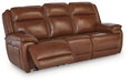 Healy Pier - Power Reclining Sofa / Adj Headrest - Chocolate – Reclining Sofas by Signature Design by Ashley® at Furniture Wholesale Plus , Nashville furniture store