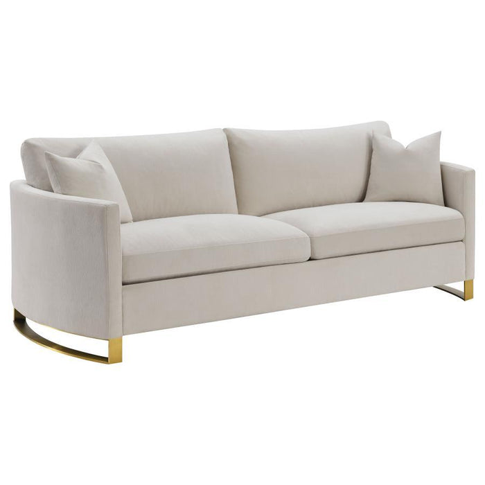 Corliss - Upholstered Arched Arm Sofa Set - Premium Stationary Sofas & Loveseats from CoasterElevations - Just $2529! Shop now at Furniture Wholesale Plus  We are the best furniture store in Nashville, Hendersonville, Goodlettsville, Madison, Antioch, Mount Juliet, Lebanon, Gallatin, Springfield, Murfreesboro, Franklin, Brentwood