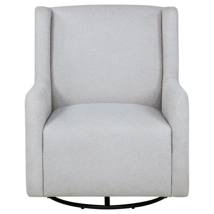 Serra - Boucle Upholstered Swivel Glider Recliner - Premium Swivel Glider Chairs from Coaster Fine Furniture - Just $549! Shop now at Furniture Wholesale Plus  We are the best furniture store in Nashville, Hendersonville, Goodlettsville, Madison, Antioch, Mount Juliet, Lebanon, Gallatin, Springfield, Murfreesboro, Franklin, Brentwood