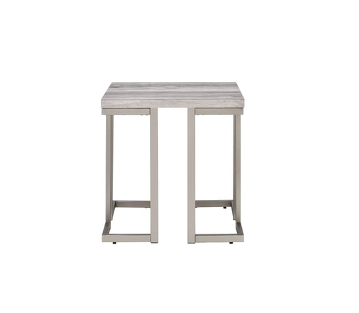 David - End Table - White – End Tables by Steve Silver Furniture at Furniture Wholesale Plus , Nashville furniture store