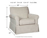 Searcy - Quartz - Swivel Glider Accent Chair - Premium Swivel Glider Chairs from Signature Design by Ashley® - Just $468! Shop now at Furniture Wholesale Plus  We are the best furniture store in Nashville, Hendersonville, Goodlettsville, Madison, Antioch, Mount Juliet, Lebanon, Gallatin, Springfield, Murfreesboro, Franklin, Brentwood
