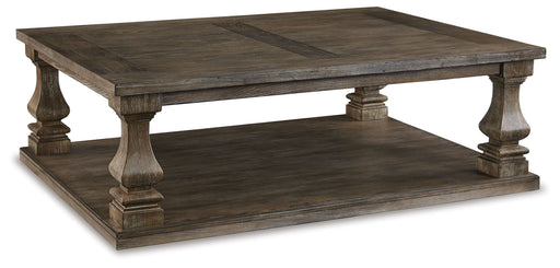 Johnelle - Rectangular Cocktail Table - Gray – Cocktail Tables by Signature Design by Ashley® at Furniture Wholesale Plus , Nashville furniture store