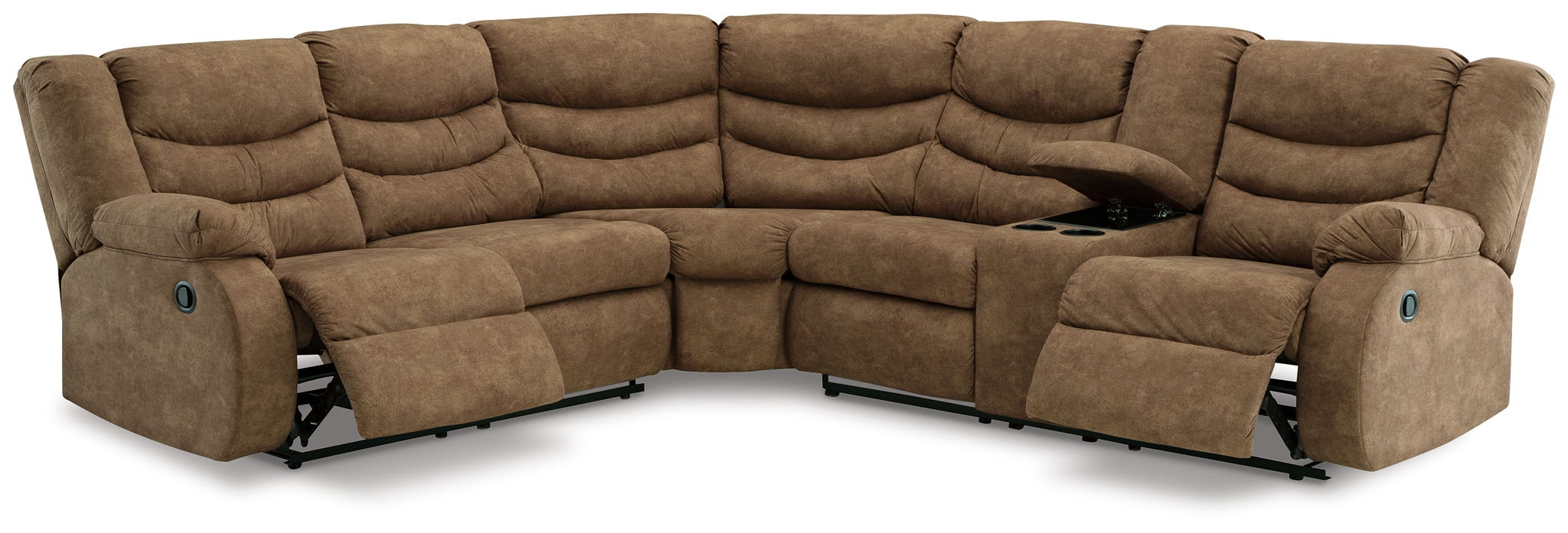 Partymate - Reclining Sectional – Reclining Sectionals by Signature Design by Ashley® at Furniture Wholesale Plus , Nashville furniture store