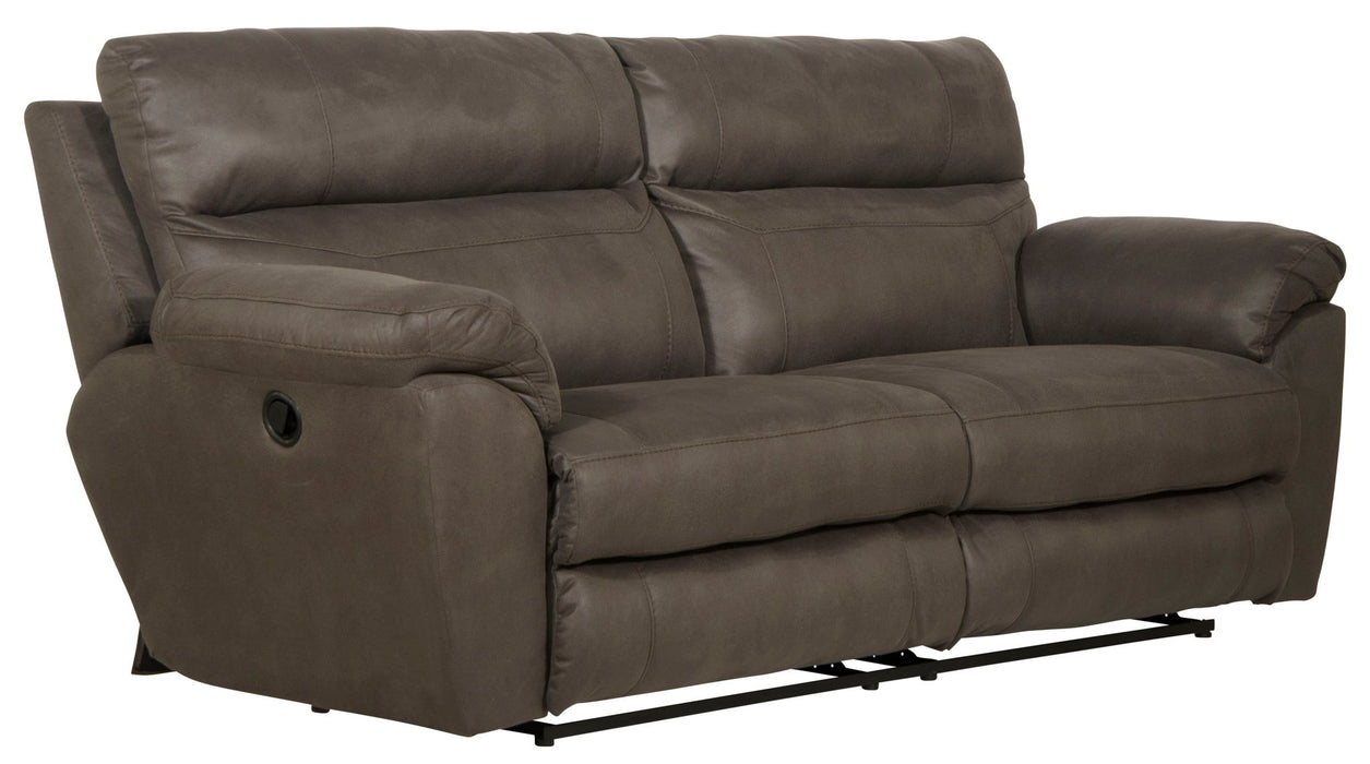 Atlas - Reclining Sofa - Charcoal – Reclining Sofas by Catnapper at Furniture Wholesale Plus , Nashville furniture store