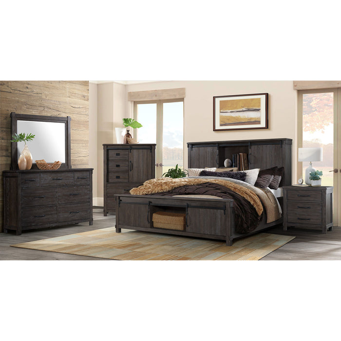 Scott - 2-Drawer Nightstand With Usb Ports – Nightstands w/ Charging Stations by Elements International at Furniture Wholesale Plus , Nashville furniture store