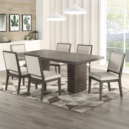 Mila - Dining Set – 7 Piece Dining Room Sets by Steve Silver Furniture at Furniture Wholesale Plus , Nashville furniture store