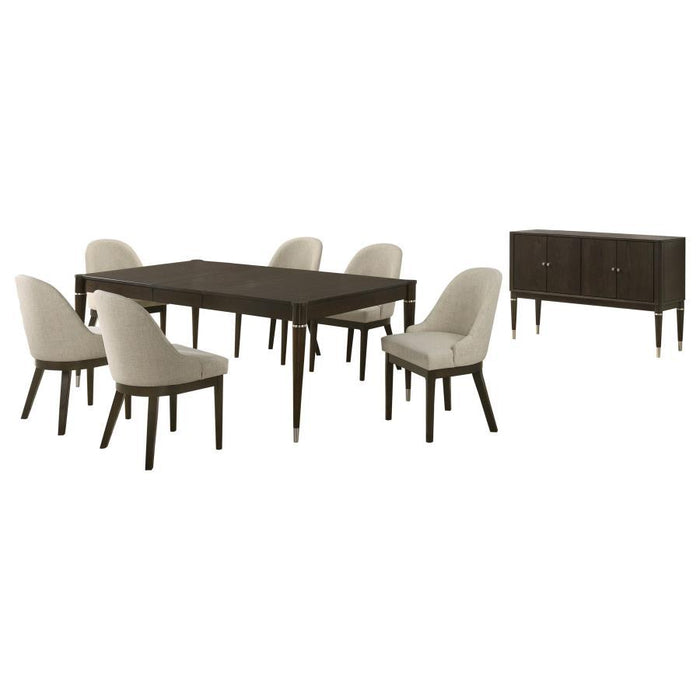 Reseda - Rectangular Dining Set – 7 Piece Dining Room Sets by Coaster Fine Furniture at Furniture Wholesale Plus , Nashville furniture store