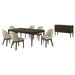 Reseda - Rectangular Dining Set – 7 Piece Dining Room Sets by Coaster Fine Furniture at Furniture Wholesale Plus , Nashville furniture store