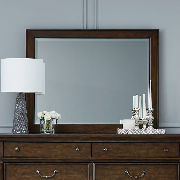 Arden Road - Landscape Mirror - Satin Cherry – Landscape Mirrors by Liberty Furniture at Furniture Wholesale Plus , Nashville furniture store