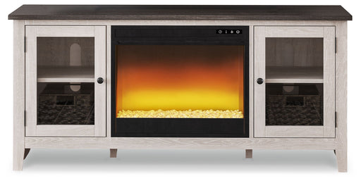 Dorrinson - TV Stand With Fireplace Insert – Fireplace TV Stands by Signature Design by Ashley® at Furniture Wholesale Plus , Nashville furniture store