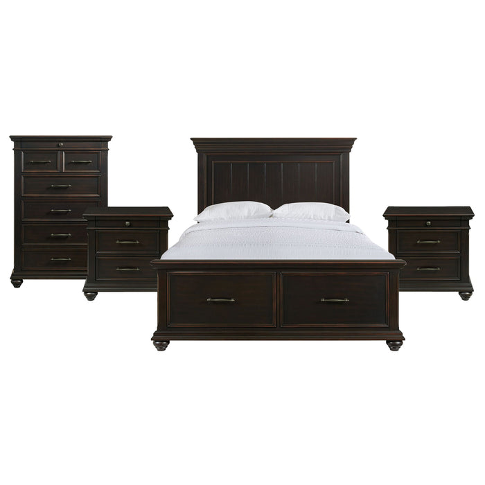 Slater - Platform Storage Bedroom Set – 3 Piece Bedroom Sets by Elements International at Furniture Wholesale Plus , Nashville furniture store