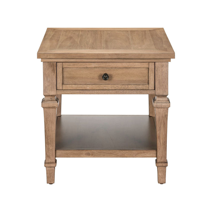 Haven Hills - End Table - Camel Beige – End Tables by Liberty Furniture at Furniture Wholesale Plus , Nashville furniture store