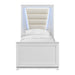 Denmark - Upholstered Bed With LED – Upholstered Beds by Elements International at Furniture Wholesale Plus , Nashville furniture store