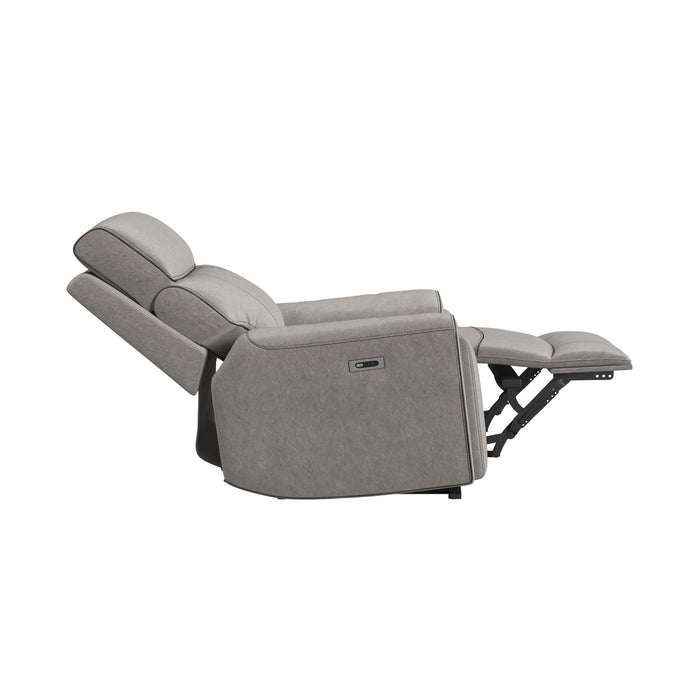 Jackpot - P1 Recliner - Explore Light Gray – Reclining Chairs by Elements International at Furniture Wholesale Plus , Nashville furniture store