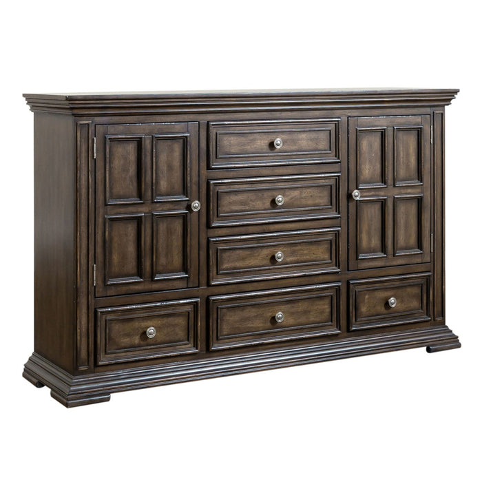 Big Valley - 2 Door 6 Drawer Dresser – Dressers by Liberty Furniture at Furniture Wholesale Plus , Nashville furniture store