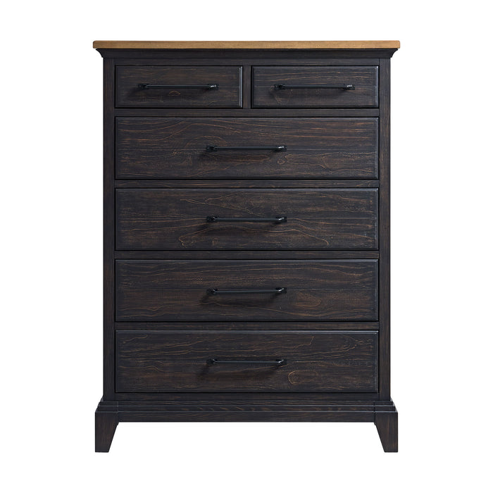 Montrose - Chest - Espresso & Brown – Accent Chests by Elements International at Furniture Wholesale Plus , Nashville furniture store