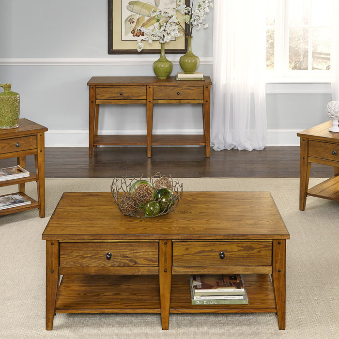 Lake House - Square Lamp Table – Accent Tables by Liberty Furniture at Furniture Wholesale Plus , Nashville furniture store