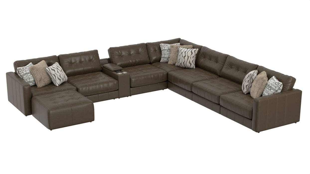 Siena - Modular Sectional And Cocktail Ottoman – 2 Piece Living Room Sets by Jackson at Furniture Wholesale Plus , Nashville furniture store