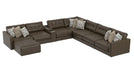Siena - Modular Sectional And Cocktail Ottoman – 2 Piece Living Room Sets by Jackson at Furniture Wholesale Plus , Nashville furniture store