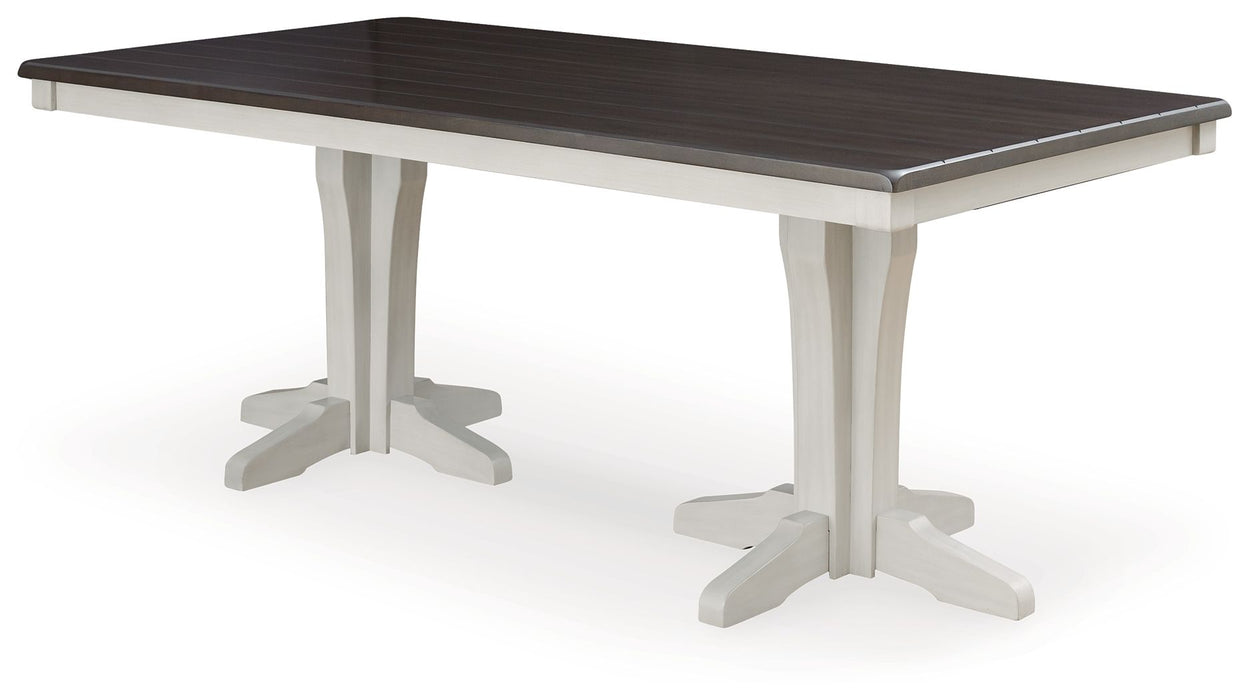 Darborn - Dining Table - Gray / Brown – Dining Tables by Signature Design by Ashley® at Furniture Wholesale Plus , Nashville furniture store