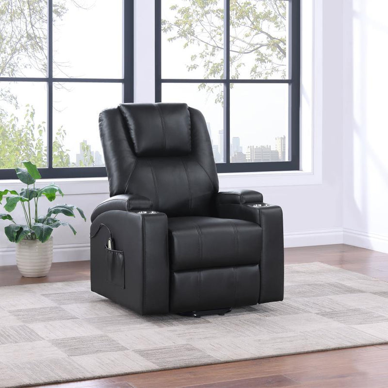 Armstrong - Upholstered Power Lift Massage Recliner – Lift Chairs by Coaster Fine Furniture at Furniture Wholesale Plus , Nashville furniture store