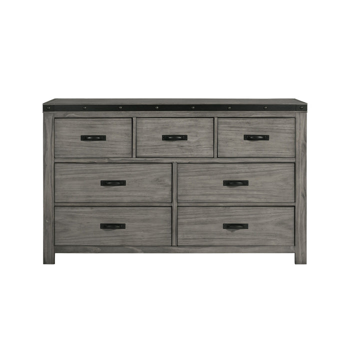 Wade - 7-Drawer Dresser – Dressers by Elements International at Furniture Wholesale Plus , Nashville furniture store