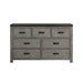 Wade - 7-Drawer Dresser – Dressers by Elements International at Furniture Wholesale Plus , Nashville furniture store