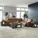 Blake - Living Room Sectional – Reclining Sectionals by Liberty Furniture at Furniture Wholesale Plus , Nashville furniture store