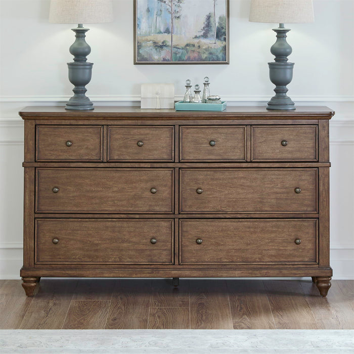 Twin Lakes - 6 Drawer Dresser – Dresser & Mirror by Liberty Furniture at Furniture Wholesale Plus , Nashville furniture store