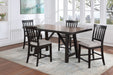 Halle - Dining Set - Premium 6 Piece Dining Room Sets from Steve Silver Furniture - Just $1279! Shop now at Furniture Wholesale Plus  We are the best furniture store in Nashville, Hendersonville, Goodlettsville, Madison, Antioch, Mount Juliet, Lebanon, Gallatin, Springfield, Murfreesboro, Franklin, Brentwood