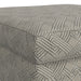 Tully - Ottoman - Modular Dove – Upholstered Ottomans by Elements International at Furniture Wholesale Plus , Nashville furniture store