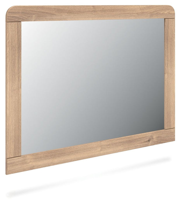 Kinlanni - Bedroom Mirror - Tan – Mirrors by Signature Design by Ashley® at Furniture Wholesale Plus , Nashville furniture store