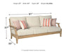 Clare View - Beige - Sofa with Cushion - Premium Sofas from Signature Design by Ashley® - Just $1138! Shop now at Furniture Wholesale Plus  We are the best furniture store in Nashville, Hendersonville, Goodlettsville, Madison, Antioch, Mount Juliet, Lebanon, Gallatin, Springfield, Murfreesboro, Franklin, Brentwood