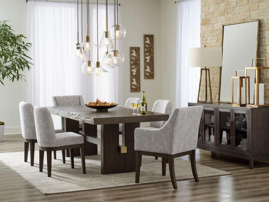 Burkhaus - Dining Room Set – 8 + Piece Dining Room Sets by Signature Design by Ashley® at Furniture Wholesale Plus , Nashville furniture store