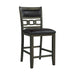 Amherst - Counter Side Chair With PU Cushion (Set of 2) - Gray Finish – Chair Sets by Elements International at Furniture Wholesale Plus , Nashville furniture store