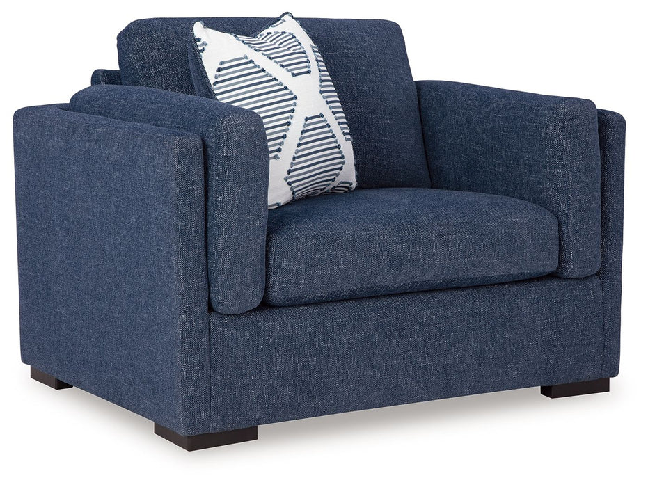 Evansley - Living Room Set – Stationary Chair & Ottoman by Benchcraft® at Furniture Wholesale Plus , Nashville furniture store