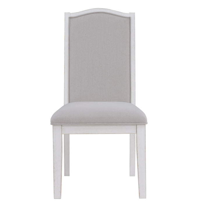Warren - Side Chair (Set of 2) - White – Chair Sets by Steve Silver Furniture at Furniture Wholesale Plus , Nashville furniture store